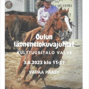 Lännenelokuvajuhlat Oulussa lauantaina