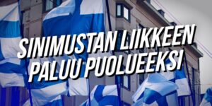 Sinimusta Liike päättää kannattajakorttikeräyksensä ja palaa puolueeksi