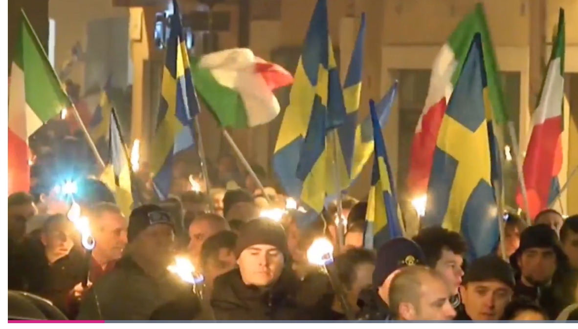 Veronan lippu on samankaltainen Ruotsin lipun kanssa