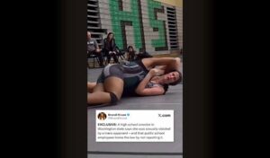 Painijatyttö kertoi transsukupuolisen kilpailijan työntäneen sormiaan hänen vaginaansa ottelun aikana