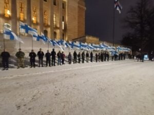 Suomi Herää -tapahtuma on päättynyt – 612 -soihtukulkue alkaa